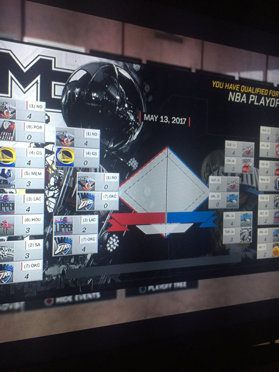 TenToesTravels's tweet photo. The Pelicans are in the Western Conference Finals! #nba #neworleans #NBA2K17 #twitch Check out NickyBTheKing https://t.co/E9TJt6KAZo https://t.co/R0Z3R59uPD