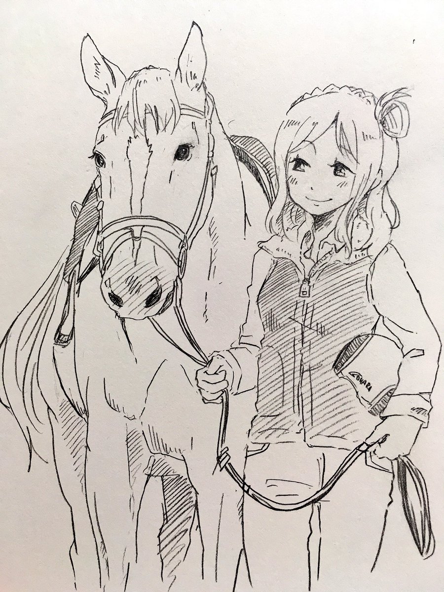 ざかざかーっと馬引きまりさん 