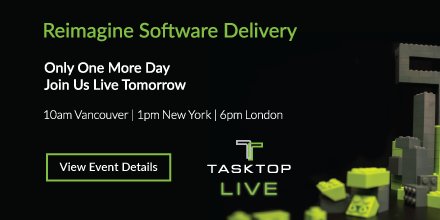 Tasktop's tweet photo. Tomorrow's the big day! Who's excited for #TasktopLIVE? https://t.co/Ok67ySQjZZ https://t.co/E1r5F2aHmM