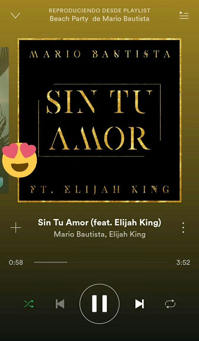 fabimbjr's tweet photo. @mariobautista_ Esta ❤👀 #MarioBautistaEnSpotify https://t.co/aQQtIVnSeQ