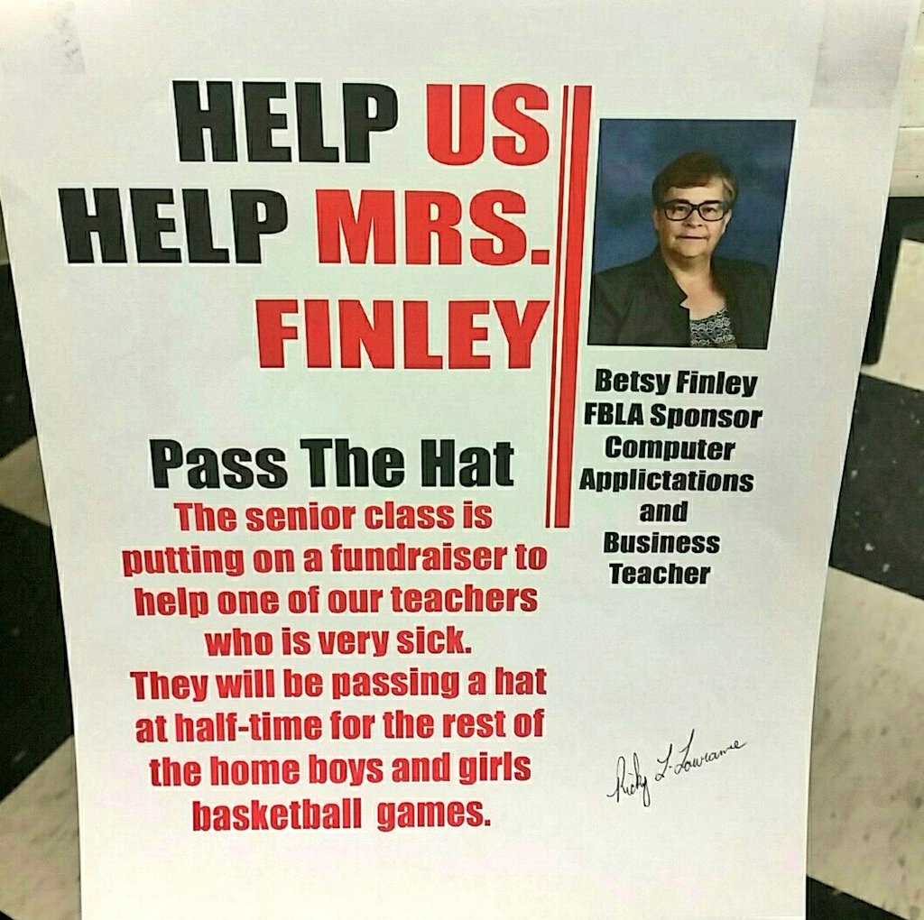 Help Us Help Mrs. Finley Tonight at the Girl's Basketball Games! ❤ <a href="/LCR1Bears/">Laclede County R-I</a>