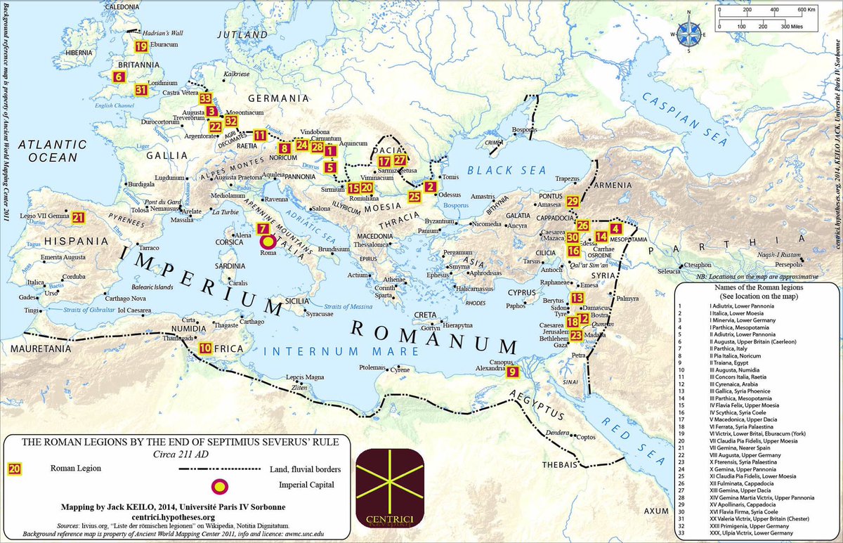 El #ImperioRomano y las #legiones a comienzos del s. III.

¡Y si te gusta, a compartir!
Original aquí 
goo.gl/HBGUDX