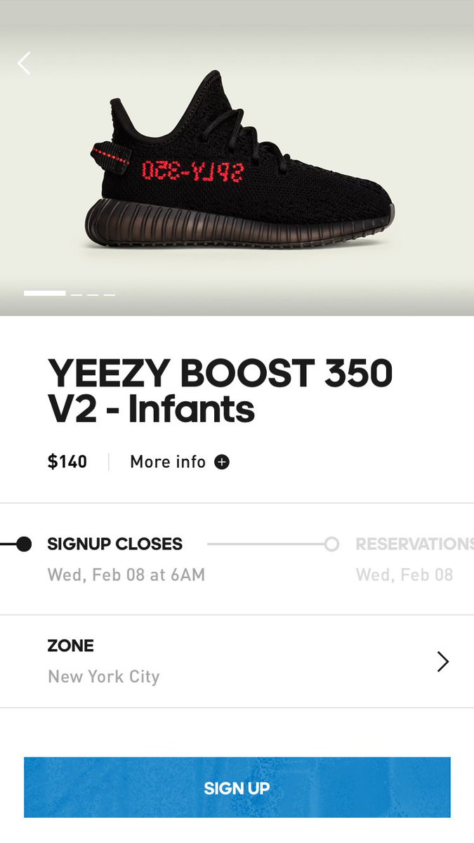 adidas sign up yeezy