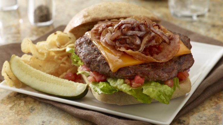 hyatthouseden's tweet photo. @aprilrox There's nothing like a great burger! Have you had a chance to try our version, with caramelized onions &amp; cheddar? You'd love it! https://t.co/IdEf58OG4c