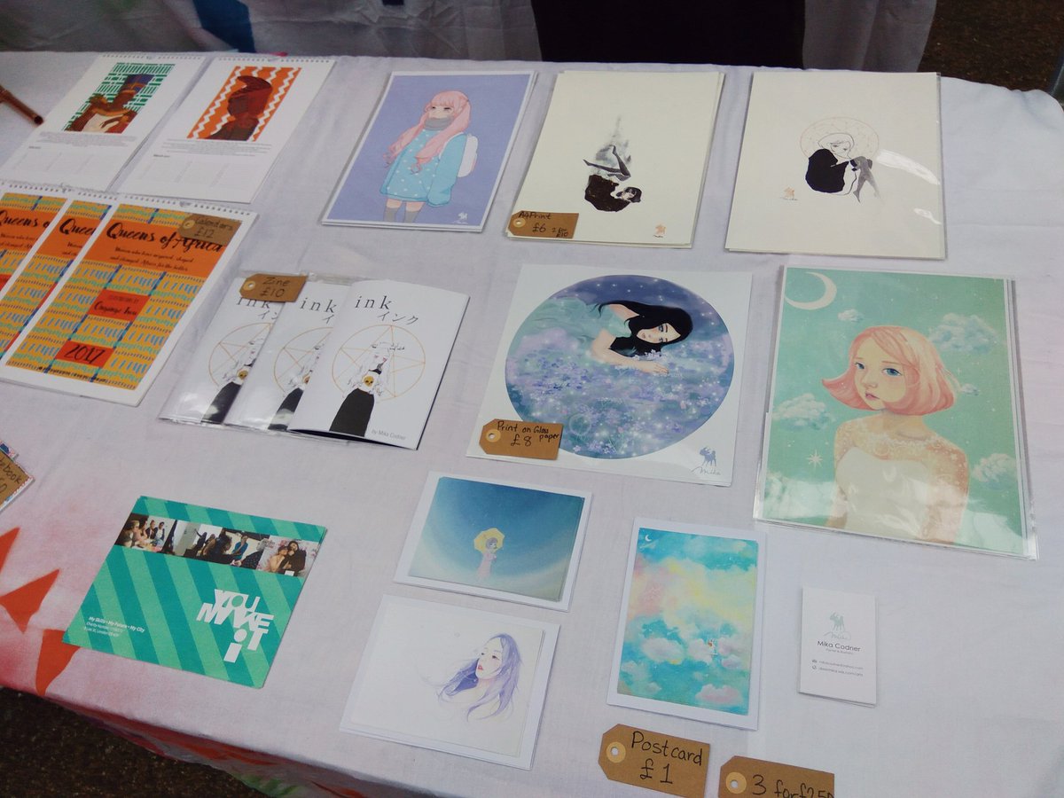 deermika's tweet photo. Had a great time selling at Spitalfields market yesterday ^_^ Thank you for coming ~ ✨ https://t.co/3nzBXAXLQ4