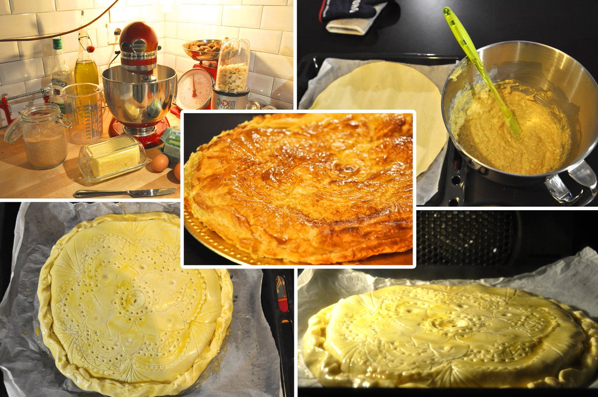 Johadvl's tweet photo. I ALREADY MISS IT ! 😆 (Elle me manque déjà ! ) #galettedesrois #frenchpastry #frenchcook  #homemade https://t.co/yVoRdEwJ1X