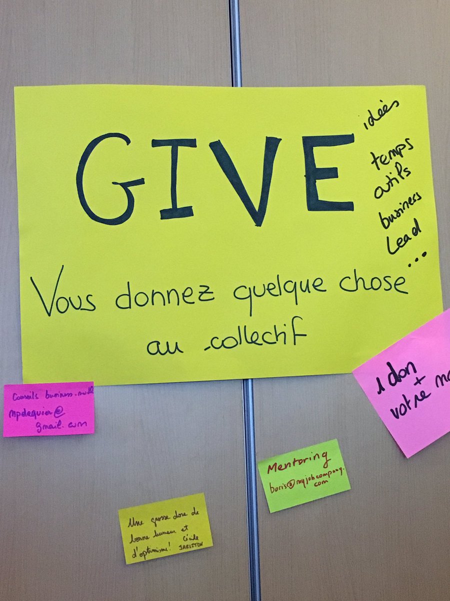 LeLabRH's tweet photo. Au @LeLabRH nous donnons et nous recevons. #share #LeLabRHetMoi @LeLabRH @GoogleFR #collaboratif https://t.co/j94yDJ39gj