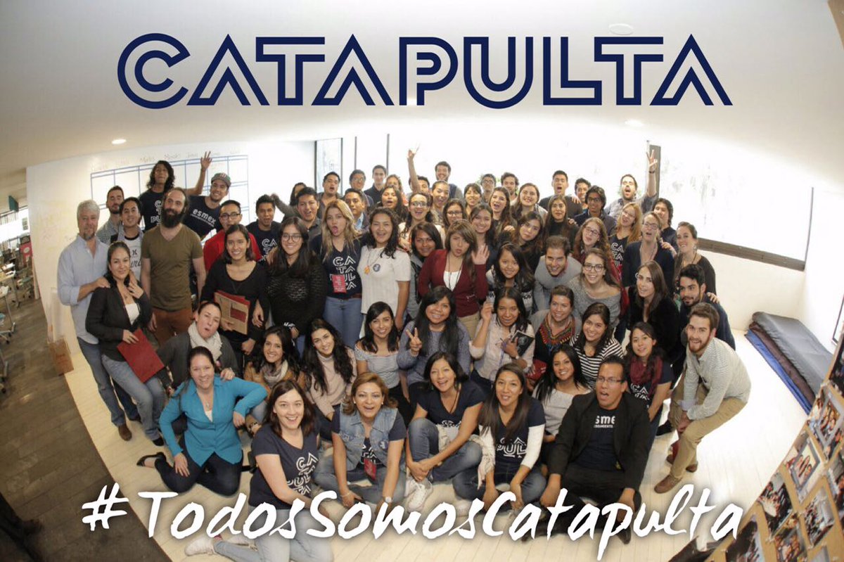 ¡Este fin de semana fue mágico! Una nueva comunidad de agentes de cambio listos para diseñar el México que quieren. #CatapultaUCamp