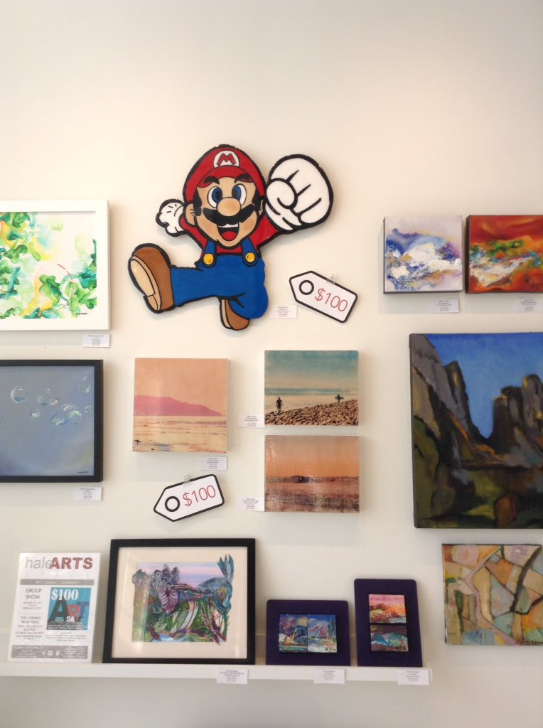haleARTS_SPACE's tweet photo. Our $100 #art #sale is happening right now! Support #local #artists today! #artgallery #artsale #santamonica #losangeles #california https://t.co/qAv4k9deBq