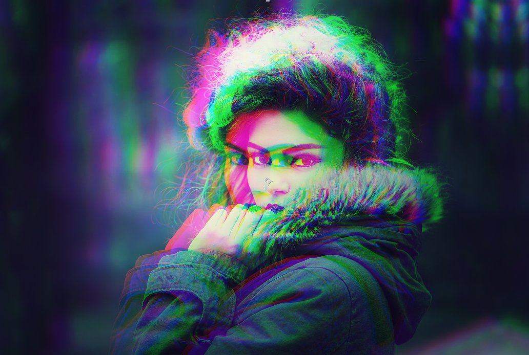 reevesliam's tweet photo. @ChrisGannon using xlink:href id like to bring an image into svg and offset RGB and overlay them like this https://t.co/VcMgVLvsw6