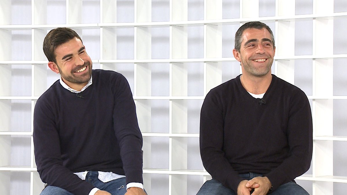 belbelotto's tweet photo. Los dos capitanes de la @UDAlmansa piden tranquilidad y unidad para lograr el objetivo. Entrevista imperdible para los seguidores azulones https://t.co/vrXD74XG6w