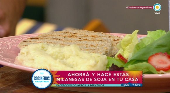 Milanesas de soja caseras, aprendé y ahorrá plata. Ahora en #CocinerosArgentinos