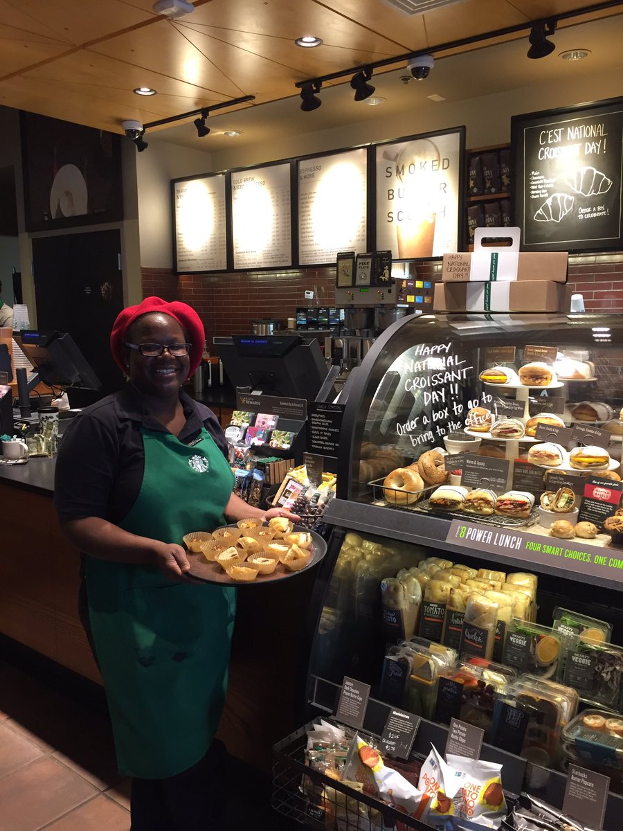 sbux_sam's tweet photo. Happy National Croissant Day from SFR!!! #starbucks #tobeapartner #nationalCroissantDay https://t.co/KJ6kV24BrW