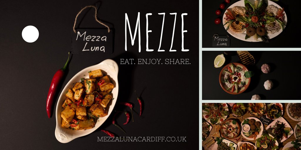 MezzaLunaCdf's tweet photo. Scrumptious, fresh &amp; #meatfree selection of #smallplates #MeatFreeMonday #mezze #mondaymotivation #nomnom #vegetarian #vegan https://t.co/BUGqzKq1XY