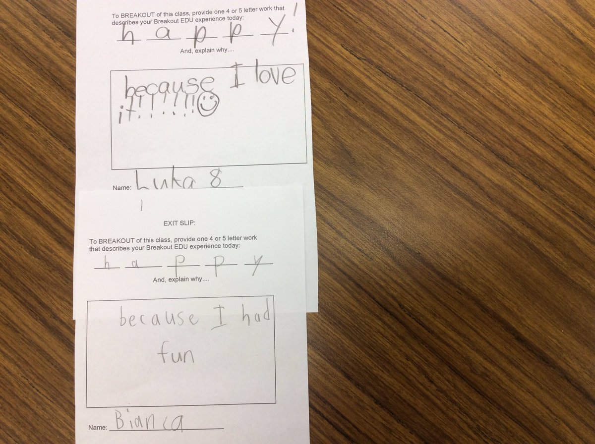 dancensoccermom's tweet photo. @mrskthompso kid code exit slip adjectives @WNES_Principal https://t.co/A7BgXhThnC