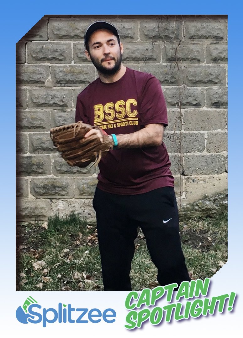 BSSC's tweet image. Congrats to the @GoSplitzee #CaptainSpotlight winner Anthony G! Enjoy the $50 in free cash bit.ly/2jKG8Cl #Boston #Sports #Softball