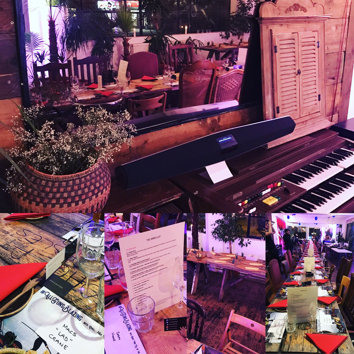 BangOlufsenK's tweet photo. We are so excited to be attending the #AllGunsBlazing with Ernst Van Zyl of The Hanging Gate!

@ChefBenSpalding @Erniechef @BangOlufsen https://t.co/Bl4QKyggKR