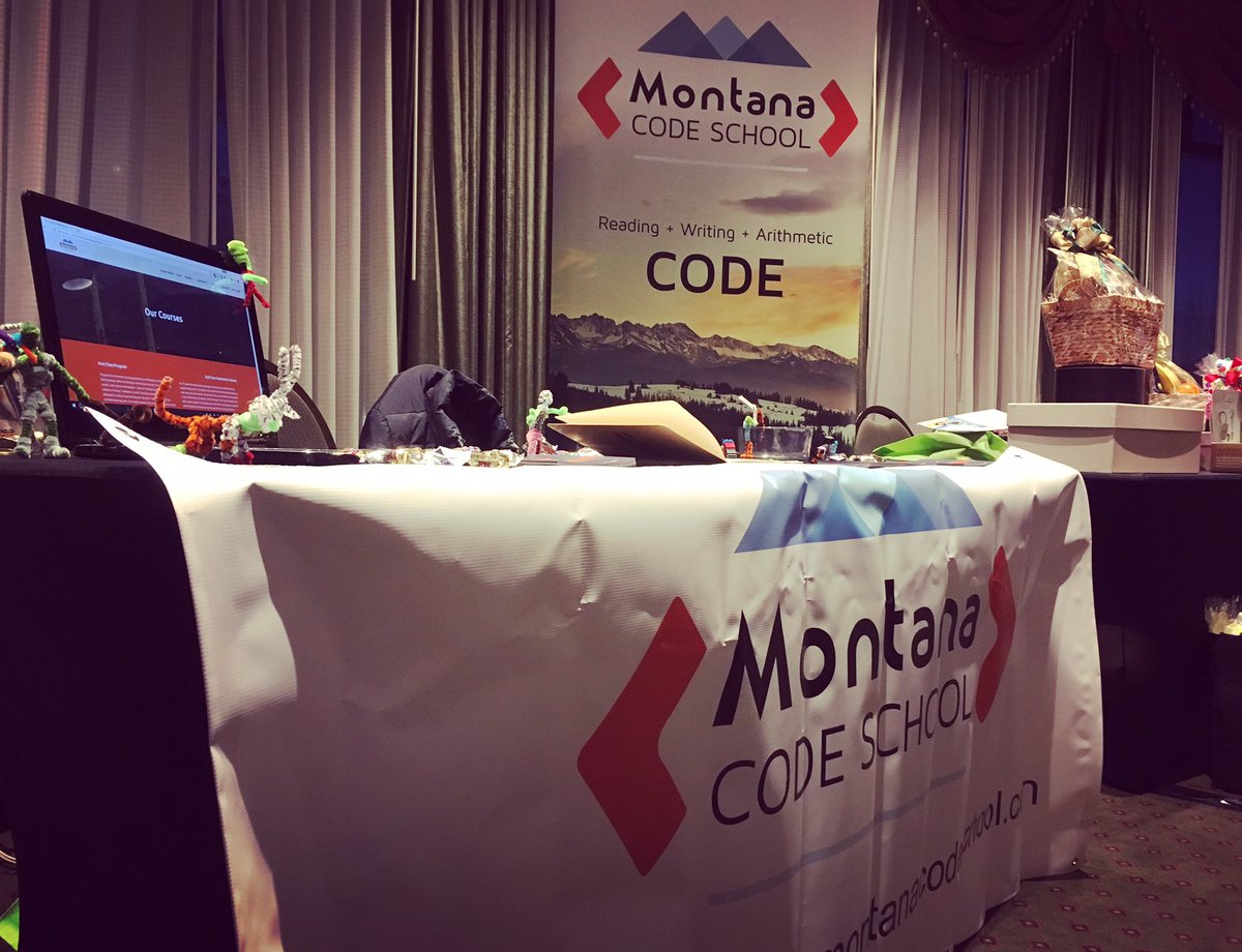 mtcodeschool's tweet photo. We had such a great time this weekend tabling at the Montana Businesswomen's Network! #mbnstrong https://t.co/aZNZC0e7UF