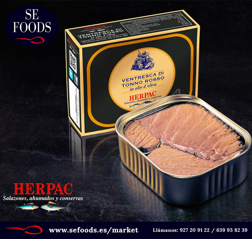 sefoodsmarket's tweet photo. Si buscas #salazones #ahumados en https://t.co/xqbDaTcbSR encontrarás las mejores #consevas #gourmet como esta excelente VENTRESCA ATÚN ROJO https://t.co/Lhetb2vNNa