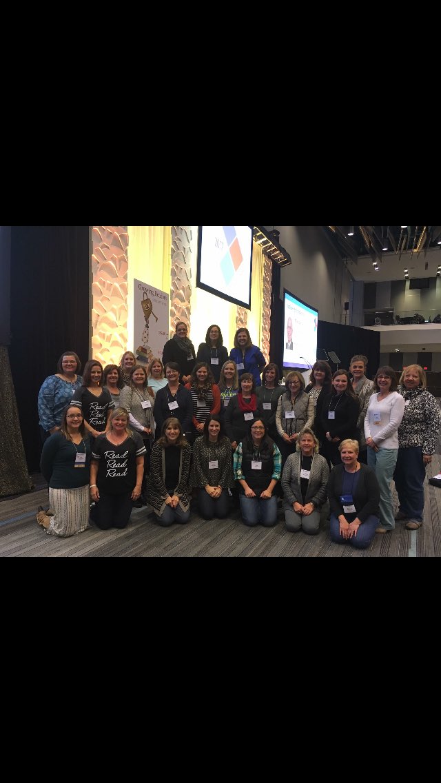 JBLayne2000's tweet photo. A great group of teachers, learning at the National Reading Recovery Conference! DCS &amp; MCS Site #nccbus #readingrecovery #mcspresidents https://t.co/Mr3J0ZxbXp