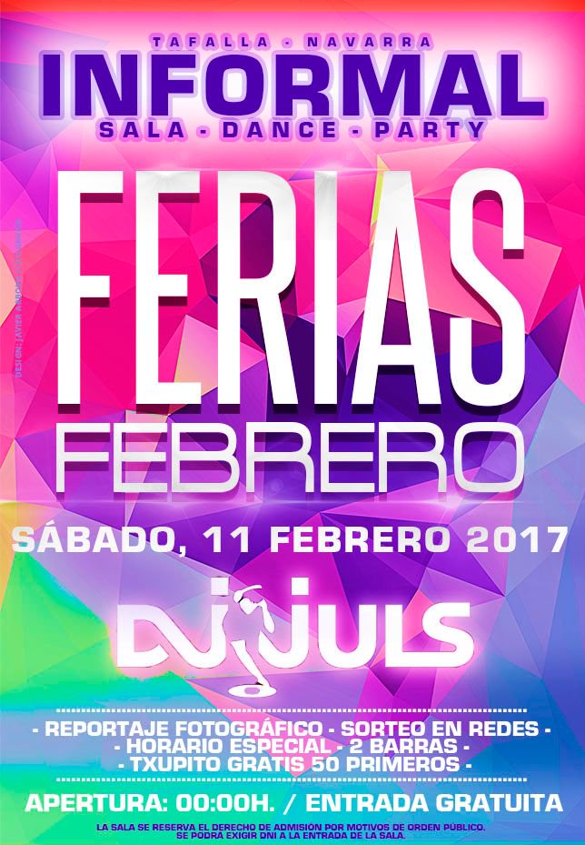 SalaInformalTaf's tweet photo. SORTEO ¡FERIAS DE FEBRERO! // 11 FEB.

- 6 CONSUMICIONES -

¡FOLLOW &amp; RT!

#LaFiestaEstaEnSalaInformal https://t.co/tjgiWaV7Rm