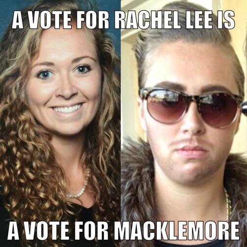 RT for Rachel Lee, FAV for Macklemore! 👸🏼🤴🏼
Vote for homecoming everyday in the RSC from 10-1pm or all day on your MyWSU! #WSUHC2017