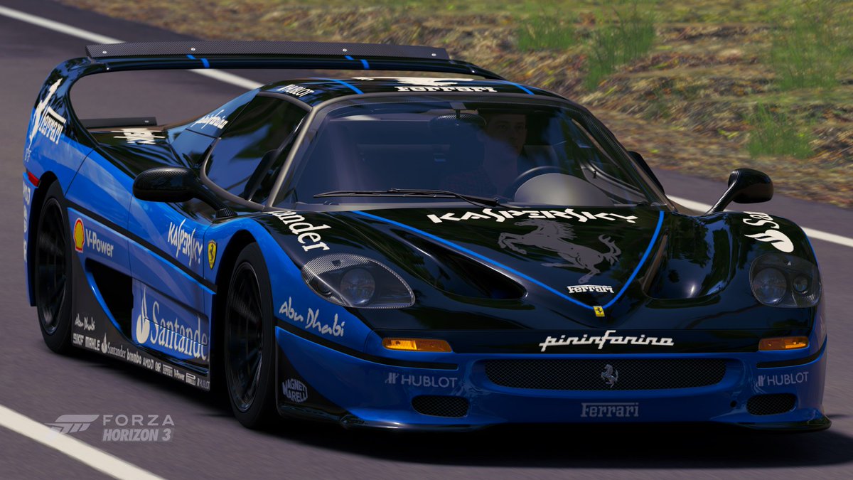 ferrari f50 blue
