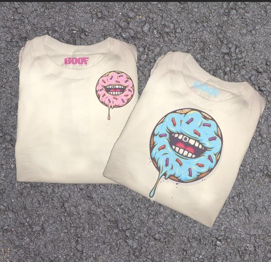ClothingGoof's tweet photo. Monsters Donuts on sale now #Donuts #Clothing #clothingline https://t.co/oFjC6CLjKj https://t.co/MTzuOqgTIr