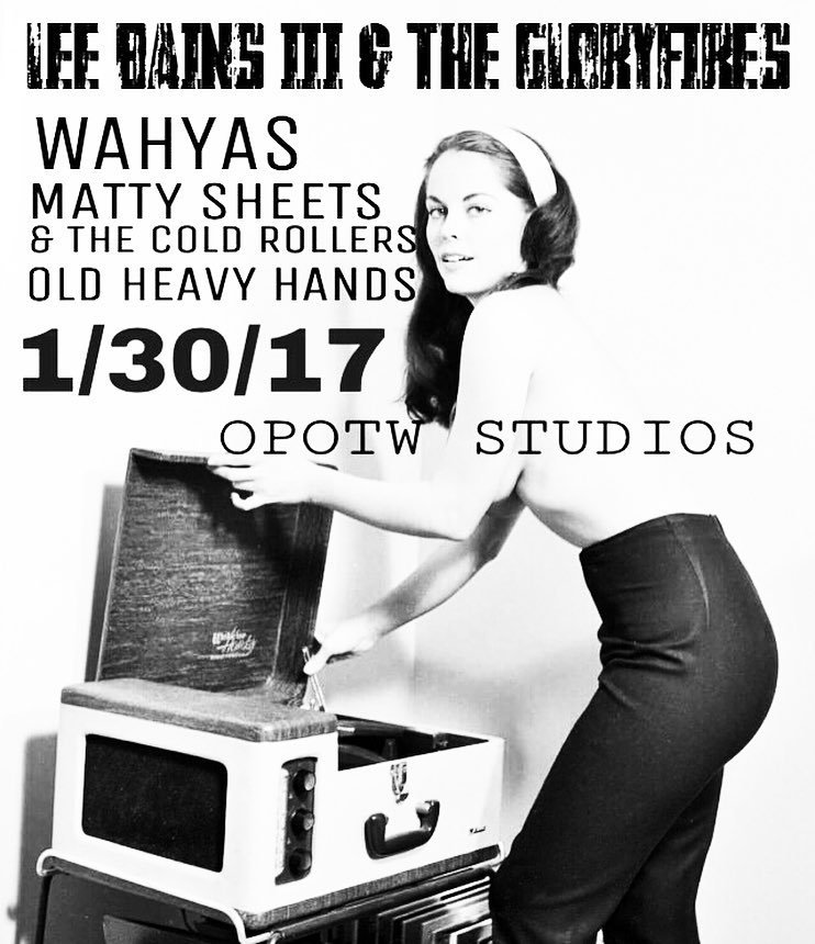 mattysheets's tweet image. TONIGHT @opotwstudios @gloryfires @pinchegringo78wahyas @oldheavyhands @thecoldrollers #gs… ift.tt/2jnFgon