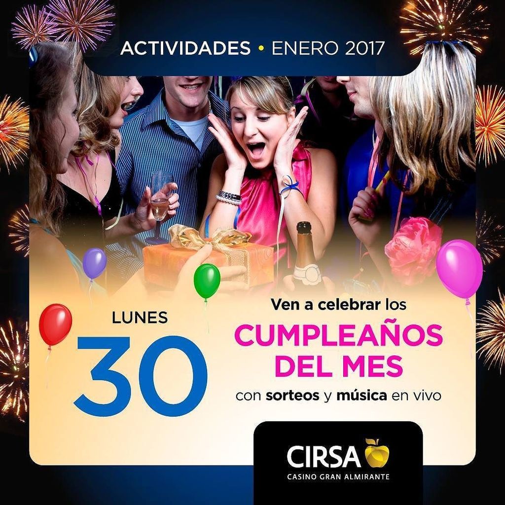 Ven con tus amigos a celebrar tu cumpleaños este 30 con buena música en vivo y muchos sort… ift.tt/2jLRndD