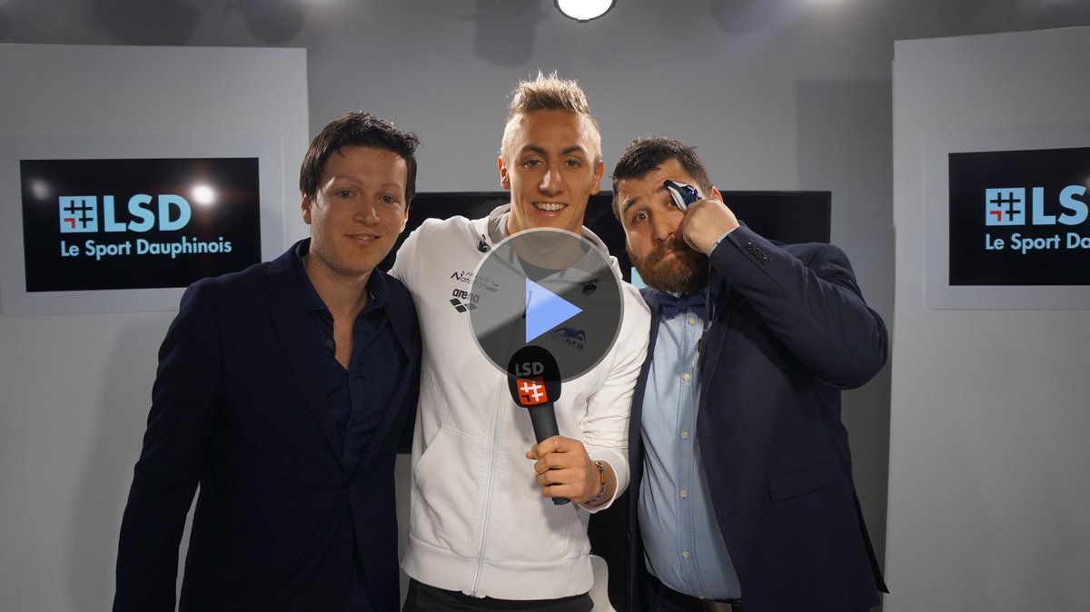 SportDauphinois's tweet photo. #TV #Replay  #LSDLeMag Ep19 avec le nageur Jordan #Pothain à voir maintenant ici : https://t.co/P5QGCjkd9w https://t.co/DuUiCvAyr1