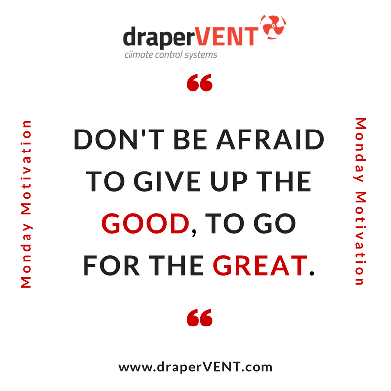 They say luck favours the brave &amp; in our experience there's definitely some truth in it. Are you ready to Good into Great? #MondayMotivation