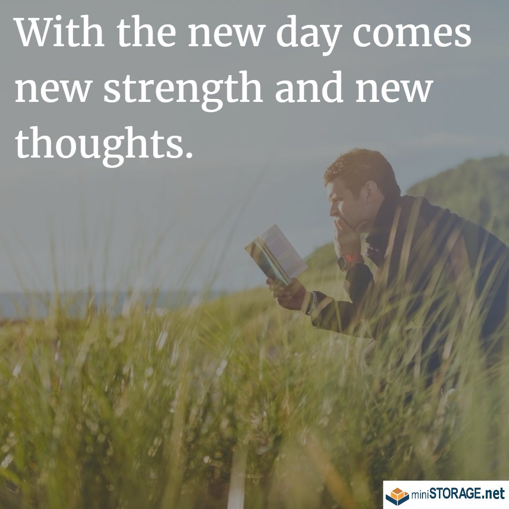 MiniStorage_VN's tweet image. With the new day comes new strength and new thoughts. #mondaymotivation