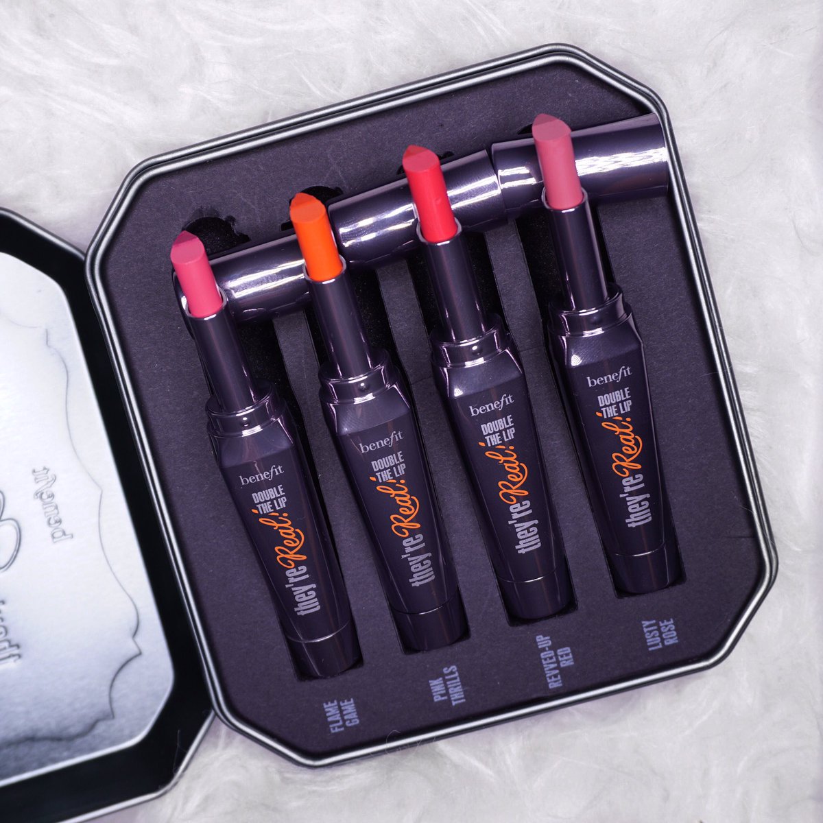 Double The Lip lippies from <a href="/BenefitBeautyNL/">Benefit Cosmetics NL</a> / <a href="/BenefitBeauty/">Benefit Cosmetics US</a> ❤ NOW AVAILABLE ❤ instagram.com/p/BPVNpPdg2hL/ #BenefitCosmetics