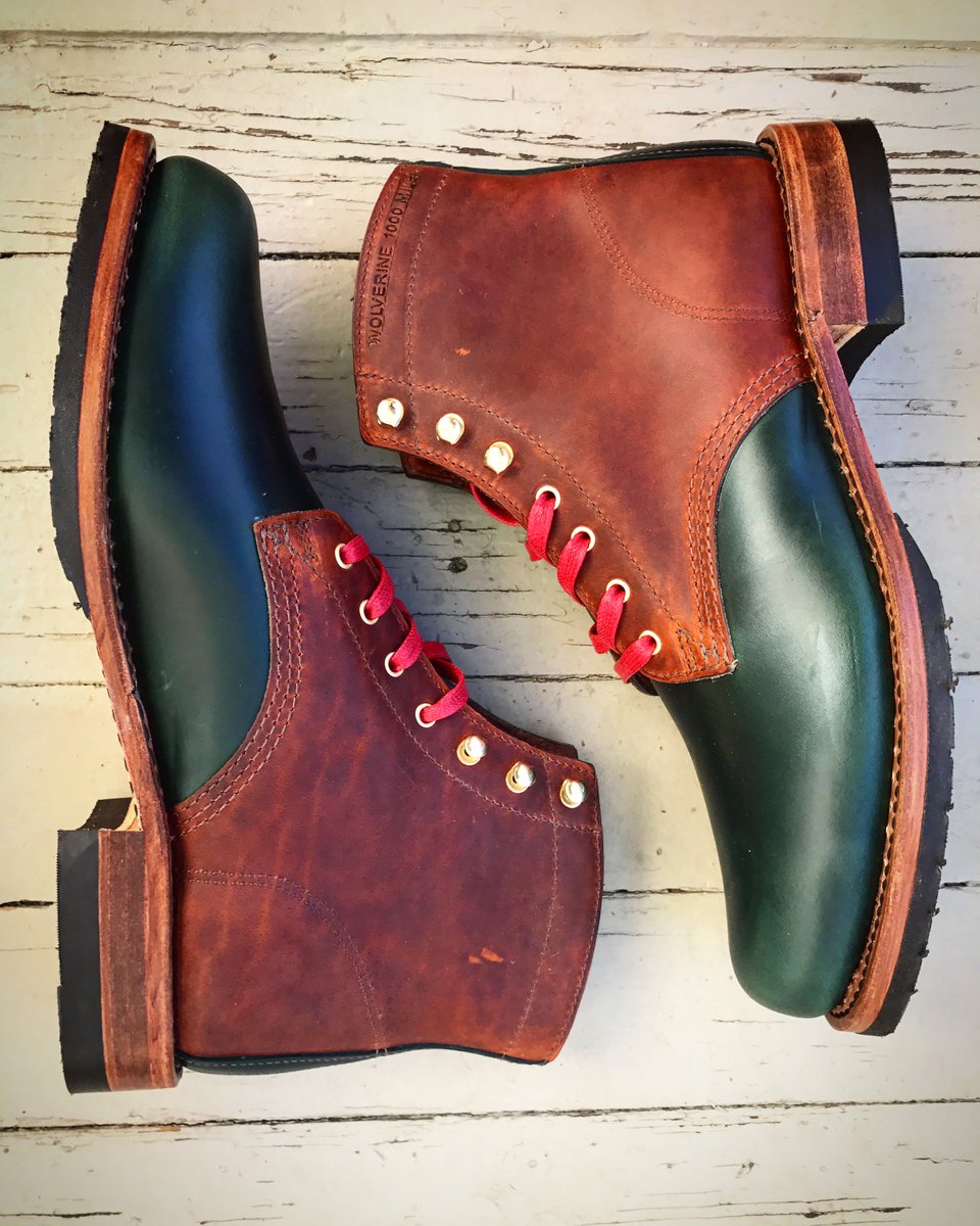 wolverine custom boots