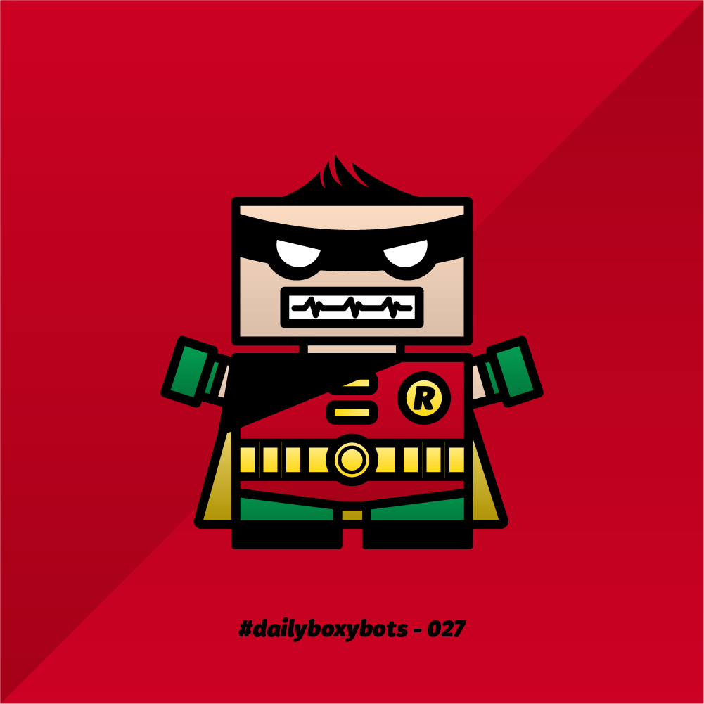 boxybots's tweet photo. Holy boxy robots Batman! It's day 027 of the #DailyBoxybots challenge! https://t.co/DcHHeMAHtO