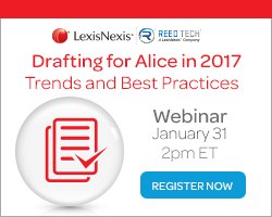 ReedTechCorp's tweet photo. Tomorrow! Free #Webinar on Trends and Best Practices for Alice in 2017 @ipwatchdog Register now: https://t.co/miAQFpVfL2 https://t.co/MEo3M3VBMn