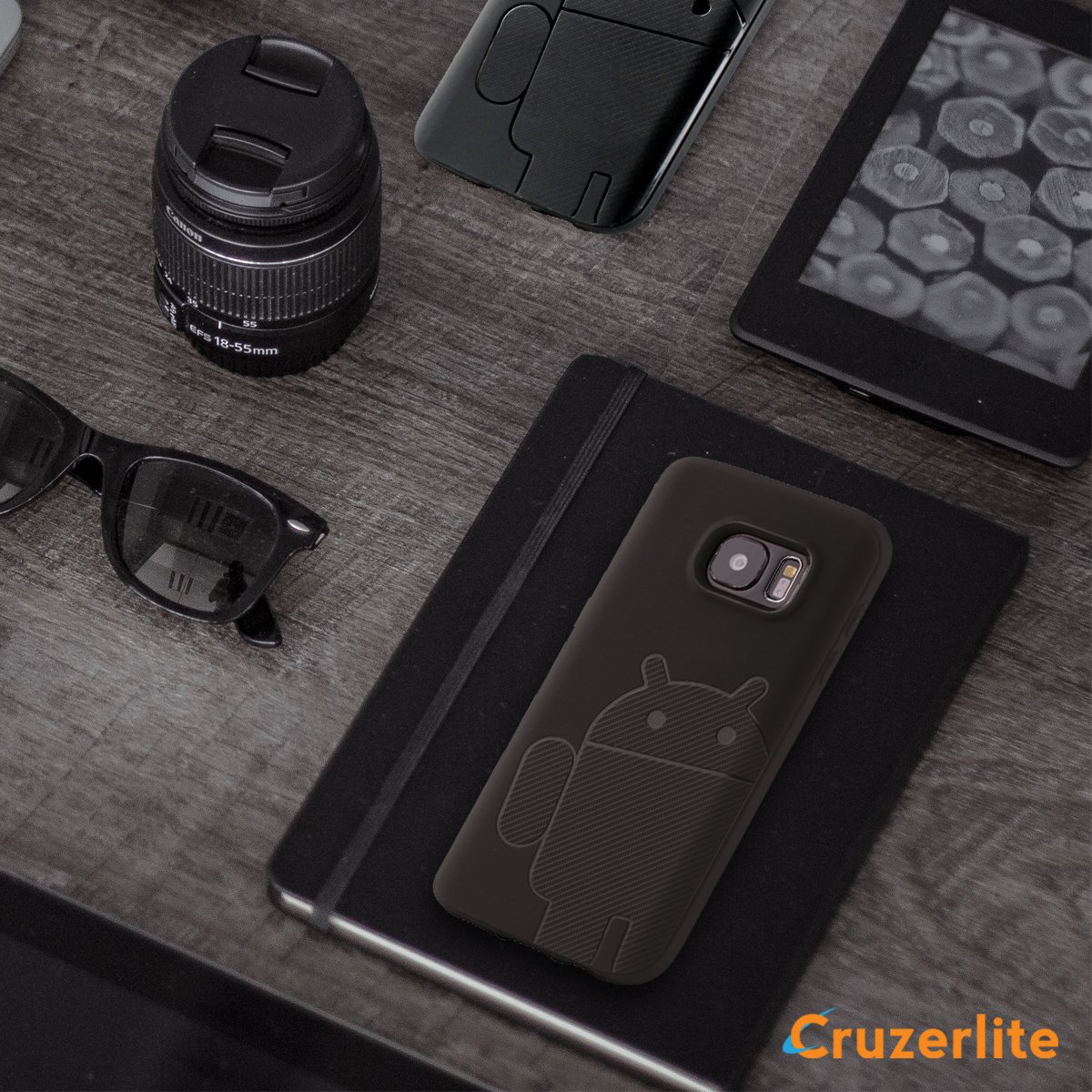Cruzerlite's tweet photo. Add some edge to your #SamsungGalaxyS7Edge with this black #AndroidifiedA2 Case available at https://t.co/5Oe68Kc0CM https://t.co/pxtImNOvwL
