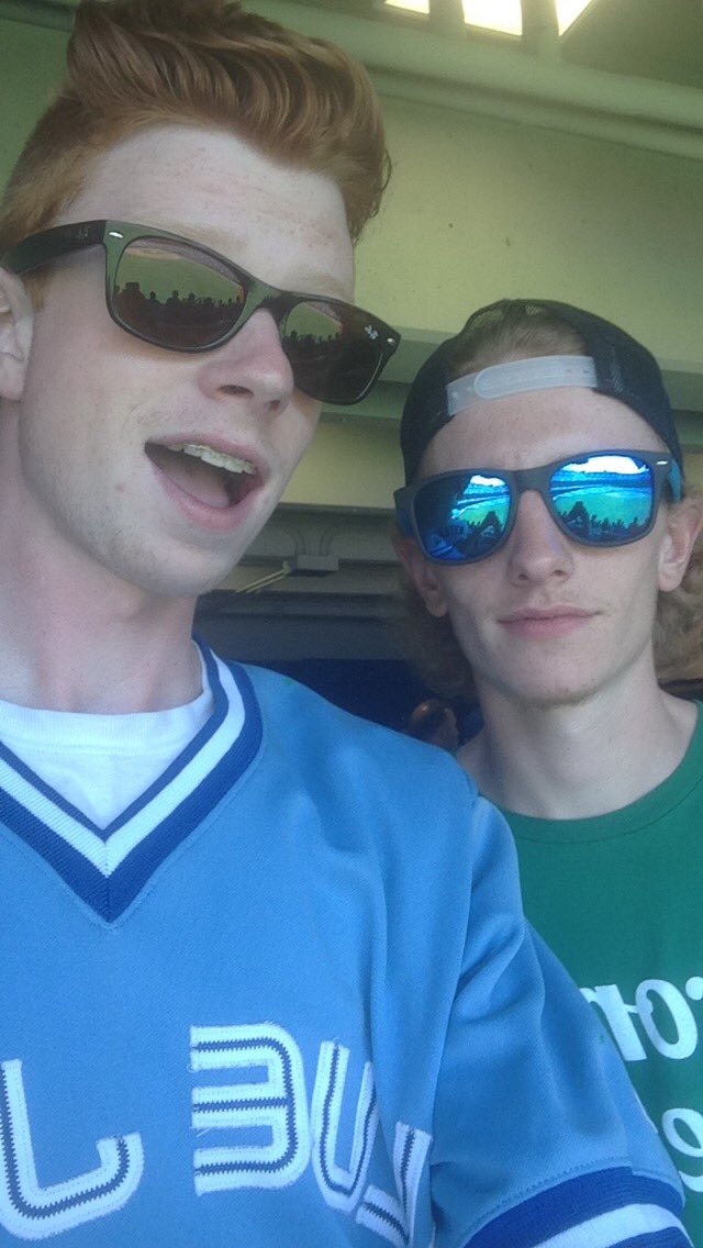 gingerpower172's tweet photo. Gp was a little #dazedandconfused at another time at the jays game https://t.co/vW6dYIFXZx