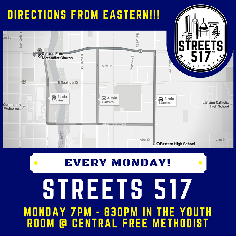 Streets517Min's tweet photo. Here's how to get to STREETS from your school! Come through tonight! Doors open at 630, and we get started at 7! Bring a friend! https://t.co/qvP2W5rVgl