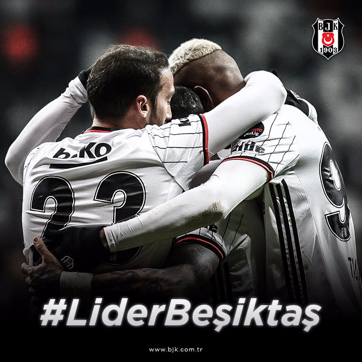 Besiktas's tweet photo. #LiderBeşiktaş https://t.co/3Ls1z1nejp