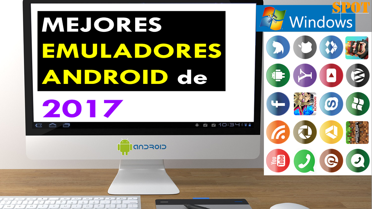 WindowsReparar's tweet image. ¿Quieres saber cuáles son los 3 mejores emuladores #Android para #Windows y #PC de 2017. Son gratis... youtu.be/nk2IuYfGkH8