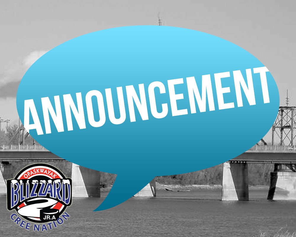 NorManBlizzJrA's tweet photo. Important announcement from Board of Directors re: #SaveOurBlizz: https://t.co/vE4MJ0d4Gt #ocnblizzard #opaskwayak #thepas #mjhl https://t.co/Ih4nV9qdOS