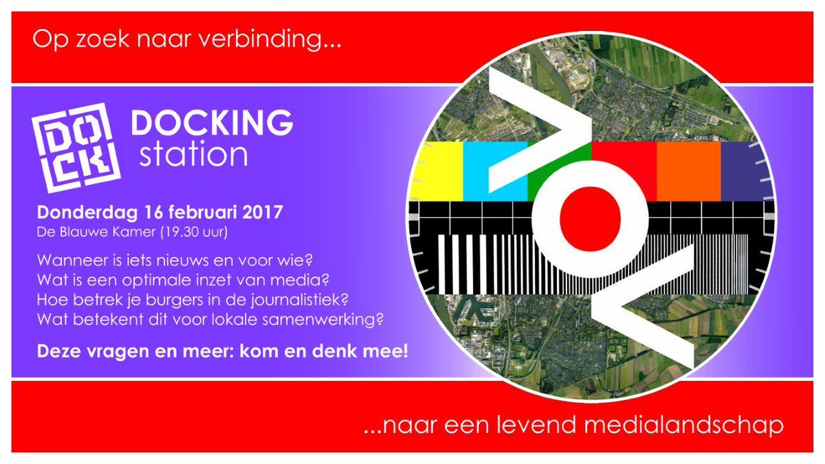 IkMaakDordrecht's tweet photo. DOCKING STATION 16 FEBRUARI
https://t.co/Tt2H726DRq https://t.co/Bwe4jTk1YQ