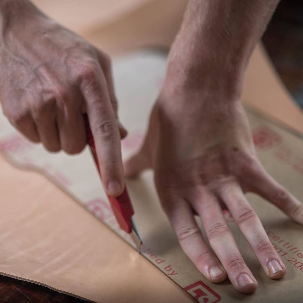 WonderfilledMag's tweet photo. "Every product you don't have a bond with is a missed opportunity" - @marrakeshleather owner Grant Hawkins. // phot… https://t.co/91MsAQzN5X