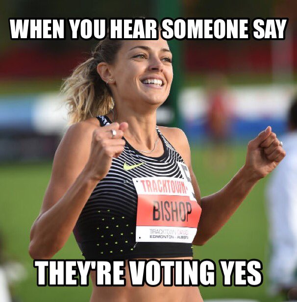 LancerSAC's tweet photo. We have a feeling @BishopMelissa would appreciate the new facilities at @UWindsor! @LancersUnited #voteYES #AddBricks https://t.co/9XhdYwVvmq