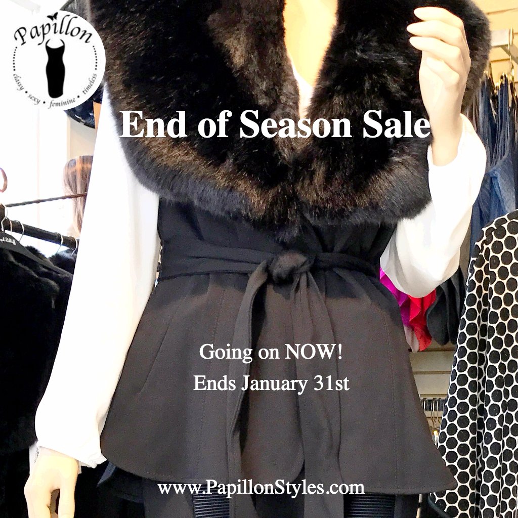 papillonstyles's tweet photo. Going on NOW! Ends January 31st #PapillonStyles #RedondoBeach #Style #Boutique #Sale #WomensClothes https://t.co/ejSOMJ9gTm https://t.co/Q10iSHqxsg