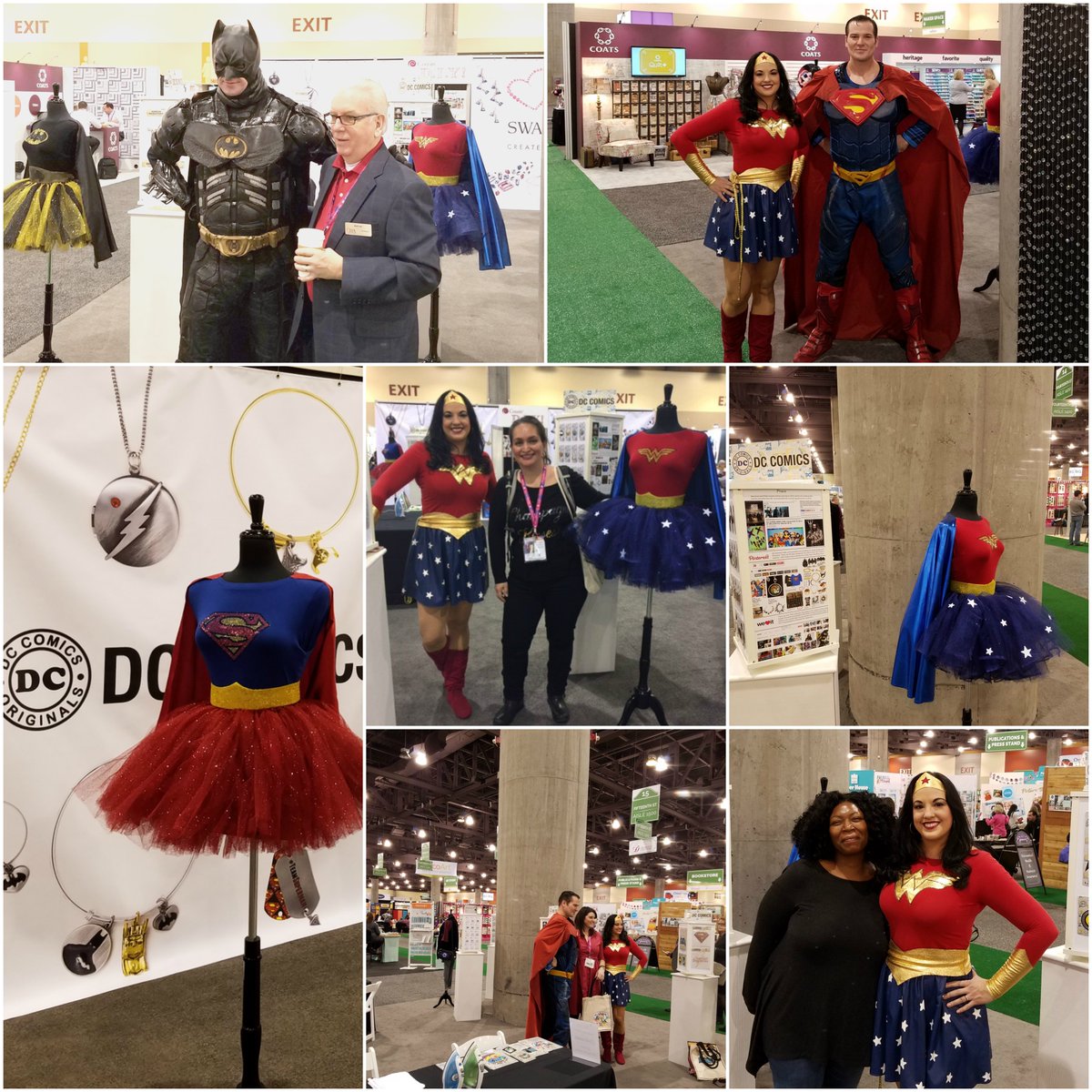 CousinCorp's tweet photo. #cousindiy #diy #doityourself #cha #chashow #creativation #dccomics #transfers #makeandtake #totesandpouches https://t.co/boZrzrcb77