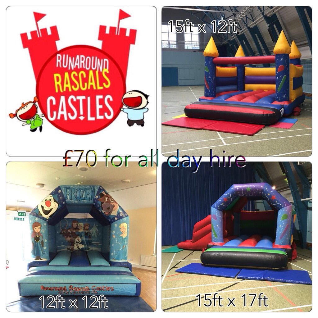 RRascalsCastles's tweet photo. Don't forget: our castles are available to hire throughout February, details on our home page 😃 #hertshour https://t.co/apAxL0yvTh
