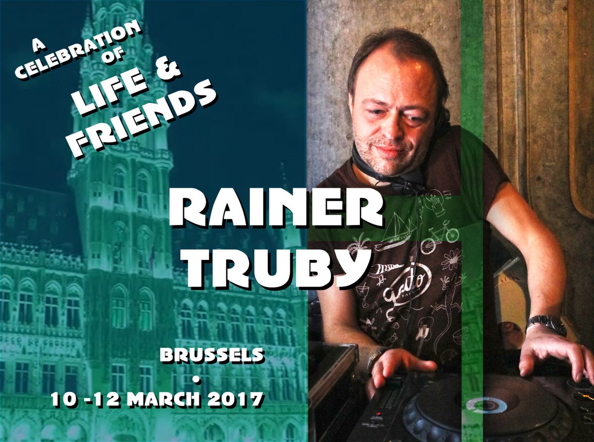 _COLAF's tweet photo. #COLAF2017 #RainerTruby @CompostRecords #BRUSSELS 10-12/03 Friday night #Music #Weekend Tickets & Details: https://t.co/dVrdLGxYZZ https://t.co/yrDF3EBAdz